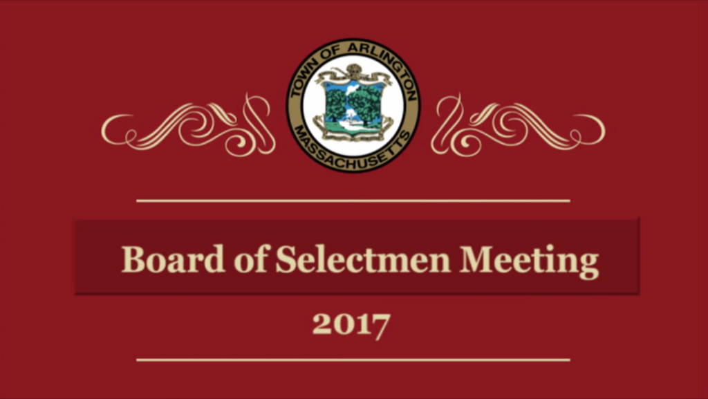 Selectmen Meeting – June 5, 2017 Selectmen Meeting – June 5, 2017
