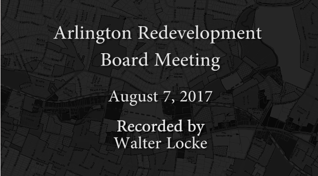 Redevelopment Board Meeting – August 7, 2017 Redevelopment Board Meeting – August 7, 2017