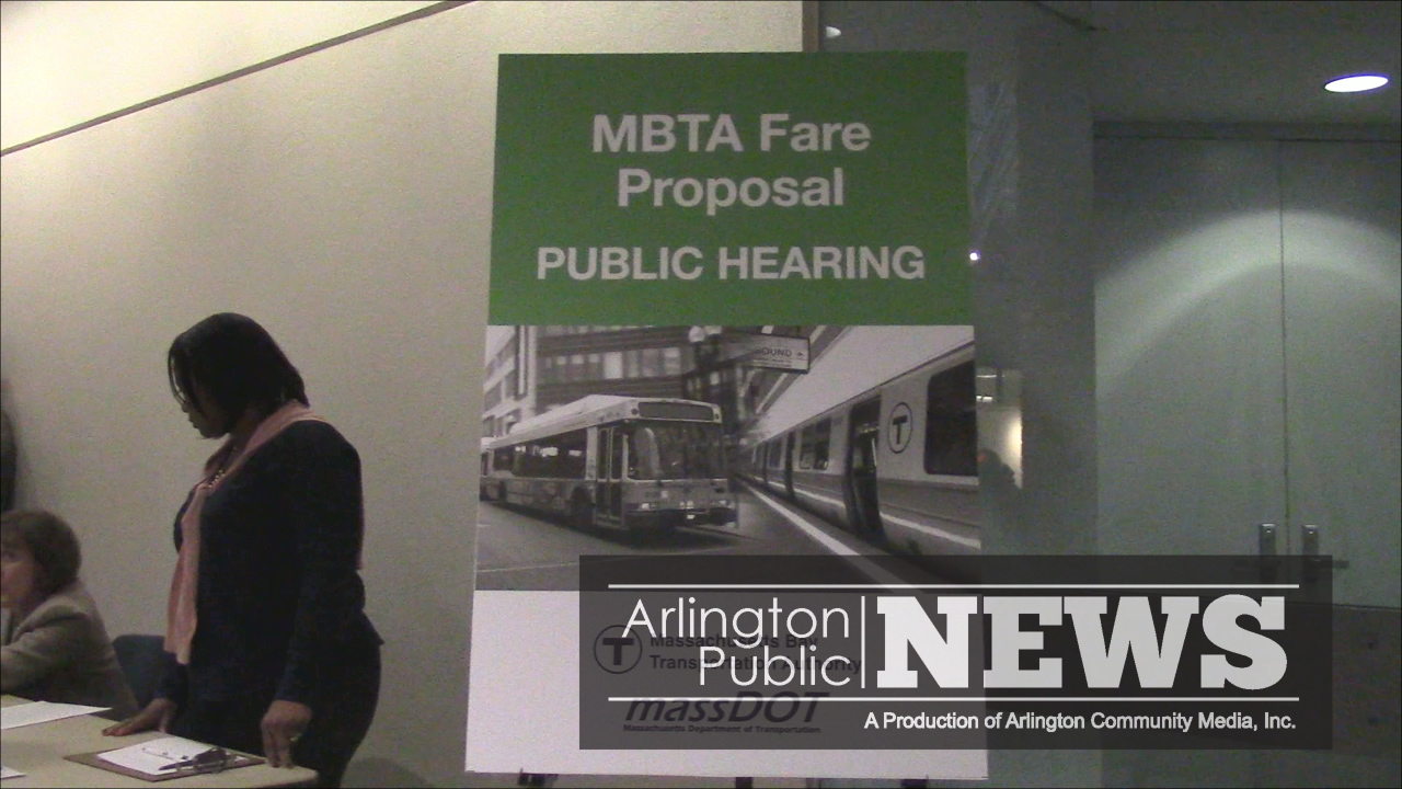 MBTA Fares Services & Costs Arlington Community Media