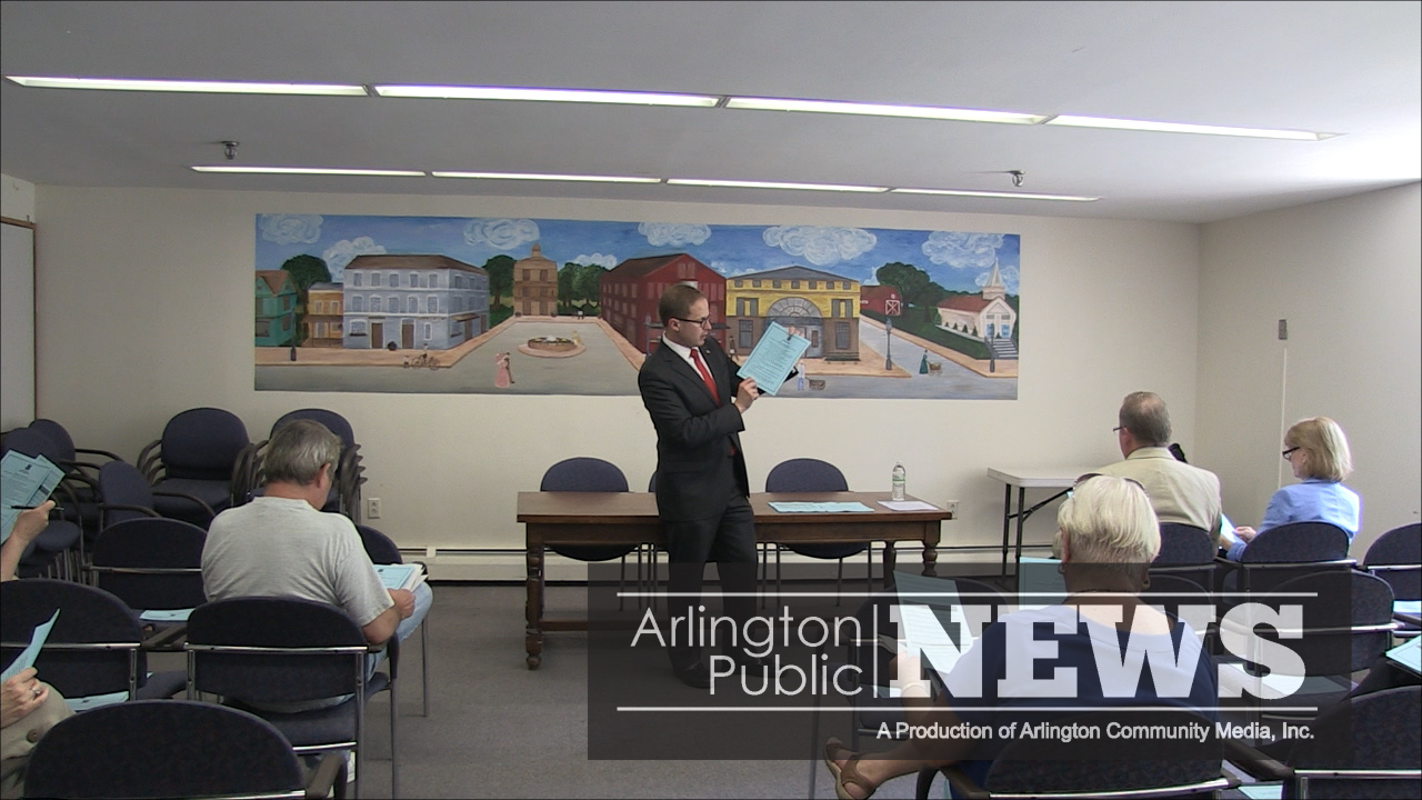 Debt Exclusion Questions presented at Arlington Senior Center