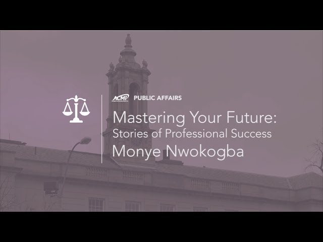 Mastering Your Future: Tales of Professional Success – Monye Nwokogba