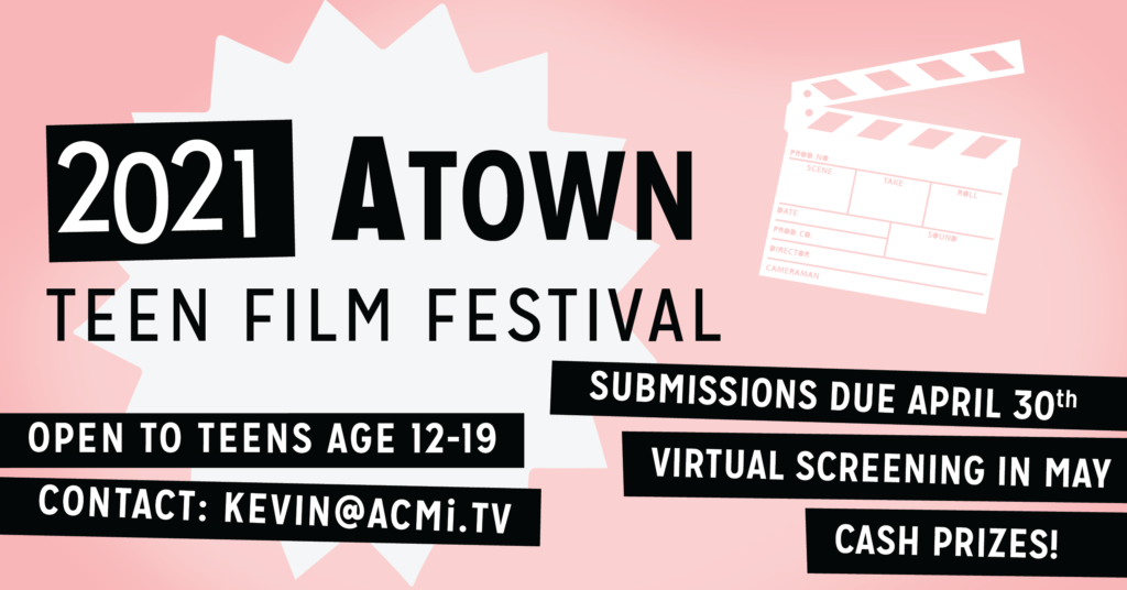 ATown Teen Film Festival 2021 promo