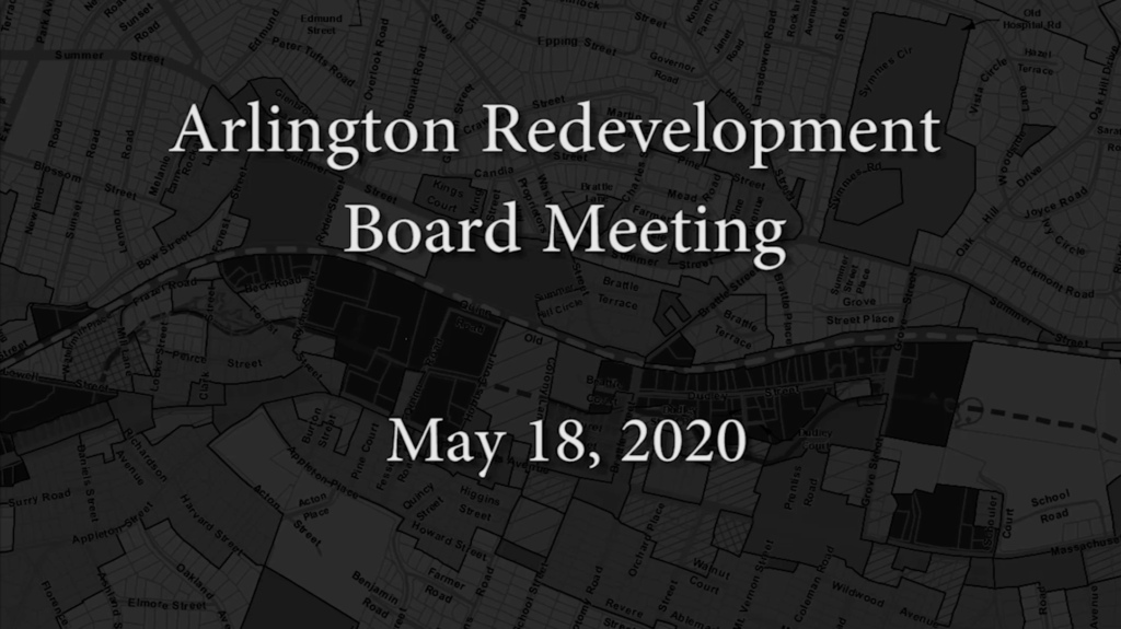 Redevelopment Board Meeting – May 18, 2020 Redevelopment Board Meeting – May 18, 2020