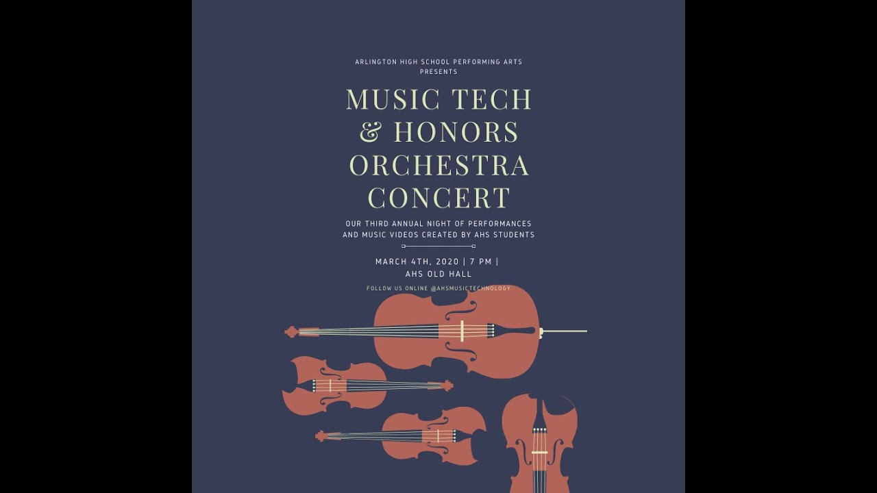 Music Technology and Honors Orchestra Concert - March 4, 2020