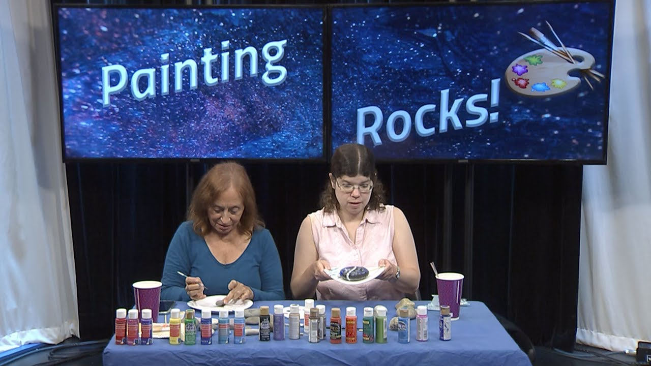 Studio Knights: Painting Rocks